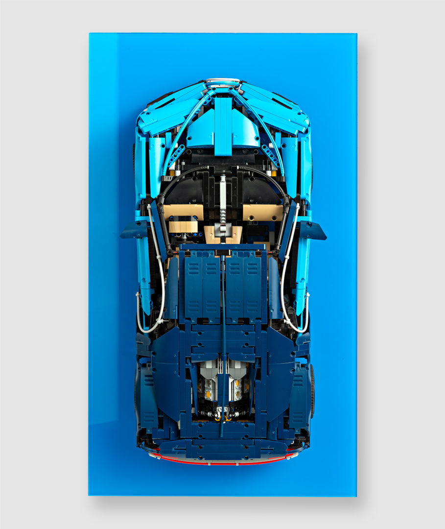 Wanddisplay für LEGO® Technic 42083 Bugatti Chiron