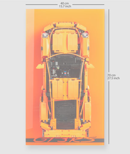 Display per LEGO® Technic 42056 Porsche 911 GT3 RS "Sticker Edition"