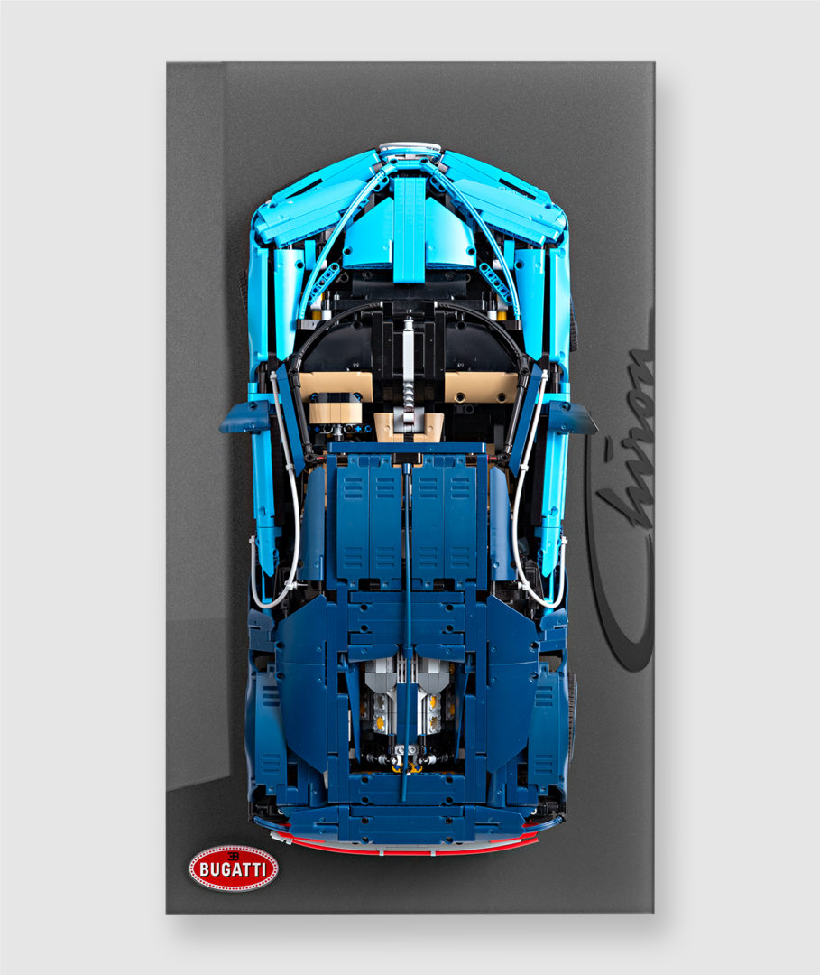 Display per LEGO® Technic 42083 Bugatti Chiron "Pur Gris"