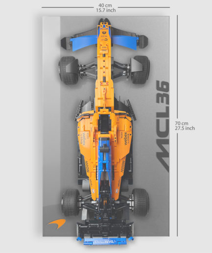 HUYL per LEGO® Technic 42141 McLaren F1 "Pur Gris"