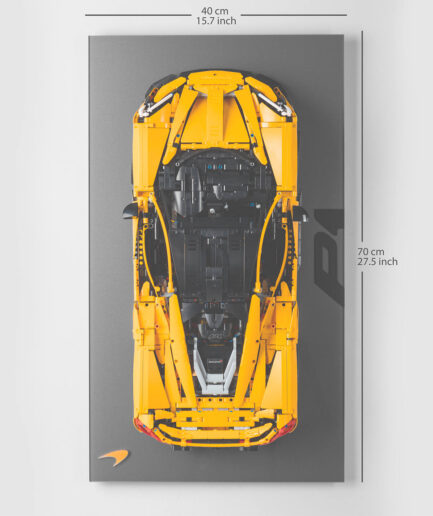 HUYL per LEGO® Technic 42172 McLaren P1™ "Pur Gris"
