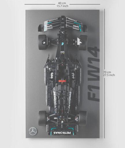 HUYL per LEGO® Technic 42171 Mercedes-AMG F1 "Pur Gris"