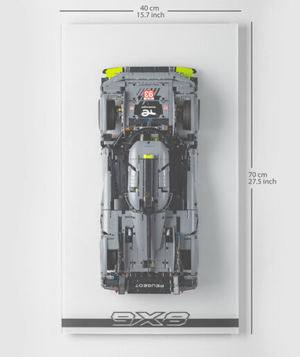 HUYL per LEGO® Technic 42156 Peugeot 9X8 "Sticker Edition"