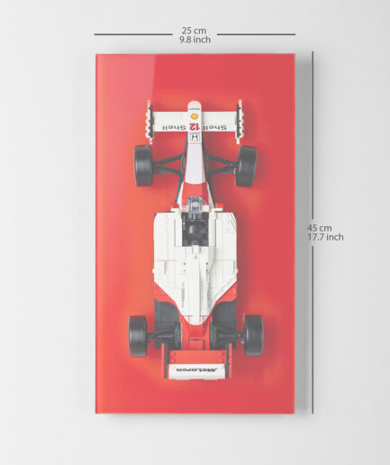 Expositor de pared para LEGO® Icons 10330 McLaren MP4/4