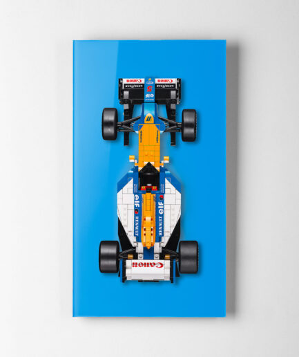 Wall display for LEGO® Icons 10353 Williams Racing FW14B