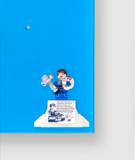 Expositor de pared para LEGO® Icons 10353 Williams Racing FW14B