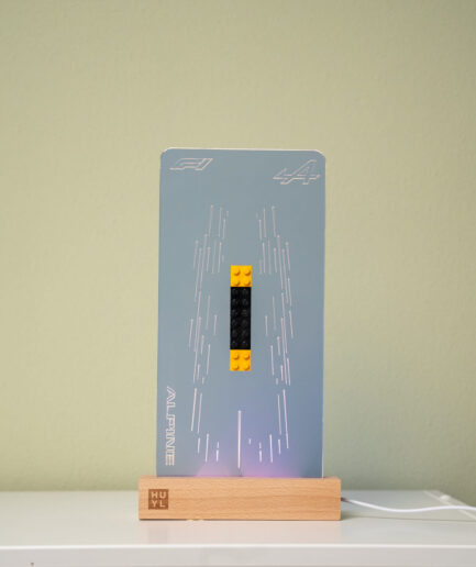 Lampe de bureau et présentoir pour LEGO® Speed Champions 77248 F1 Alpine A524