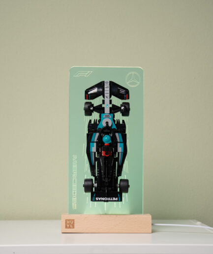 Desk lamp & Display for LEGO® Speed Champions 77244 F1 Mercedes-AMG W15