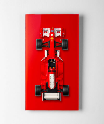 Wall display for LEGO® Icons 11375 Ferrari F2004