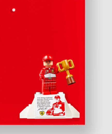 Wall display for LEGO® Icons 11375 Ferrari F2004