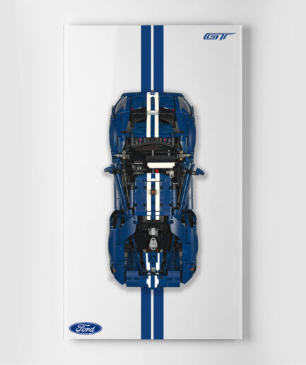 Wall display for LEGO® Technic 42154 Ford GT 2022