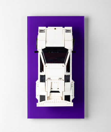 Wall display for LEGO® Icons 10337 Lamborghini Countach