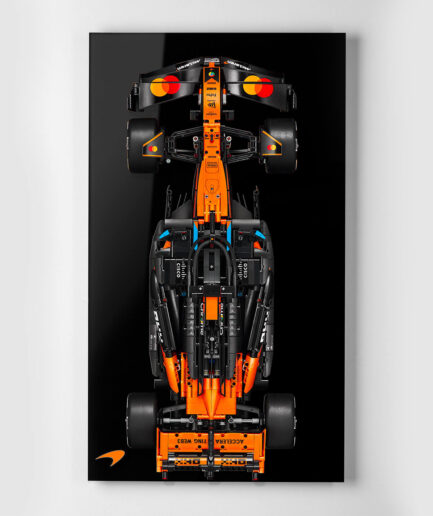 Expositor de pared para LEGO® Technic 42228 McLaren F1 Black Series