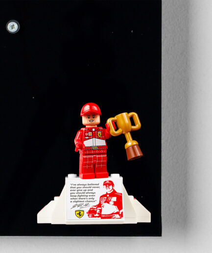 Wall display for LEGO® Icons 11375 Ferrari F2004 Black series