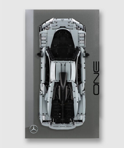 Wall display for CaDA Mercedes-AMG ONE C61503W "Pur Gris"