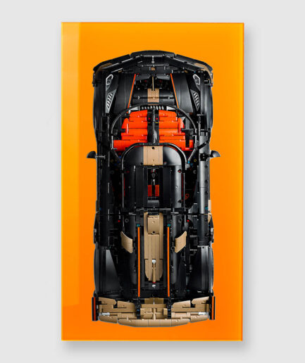 Wall display for LEGO® Technic 42232 Koenigsegg Sadair's Spear