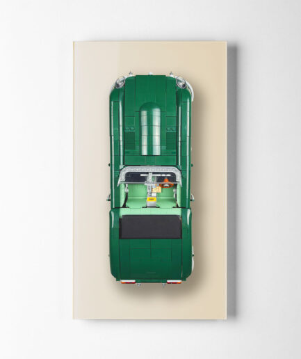 Pr&eacute;sentoir mural pour LEGO&reg; Icons 11381 Jaguar E-Type