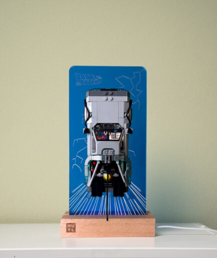 Desk lamp & Display for LEGO® Speed Champions 77256 BTTF Time machine